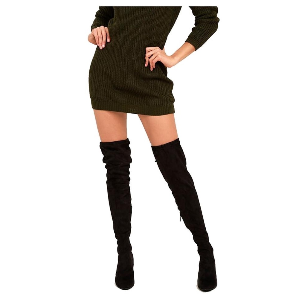 Thigh high boots